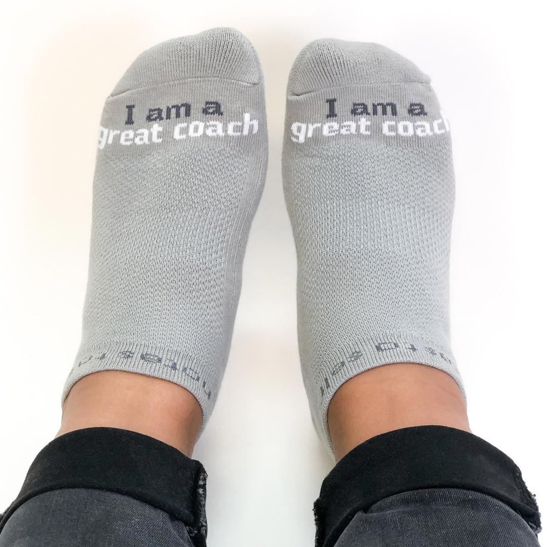 grey socks – notes to self® socks