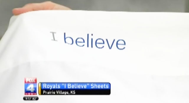 royals baseball i believe sheets