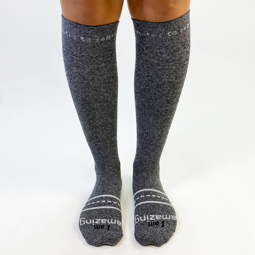 I am amazing compression knee socks 