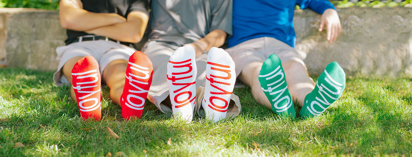 i am joyful socks positive affirmation socks from notes to self christmas holiday socks red white green