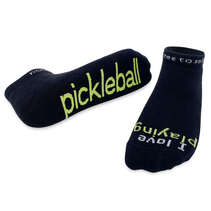 ornament with I LOVE PLAYING® - PICKLEBALL black socks