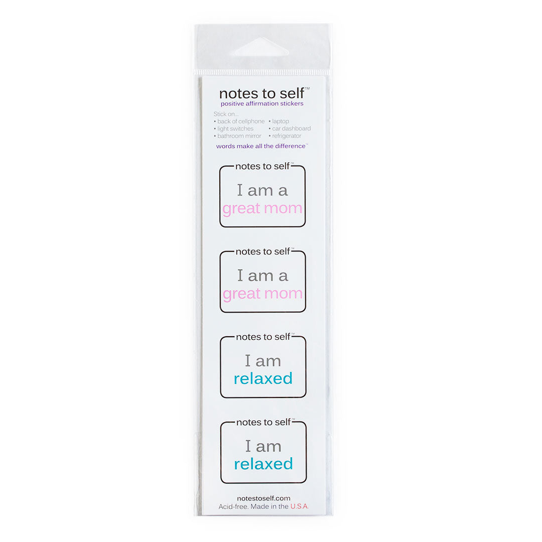 i am a great mom stickers i am relaxed stickers