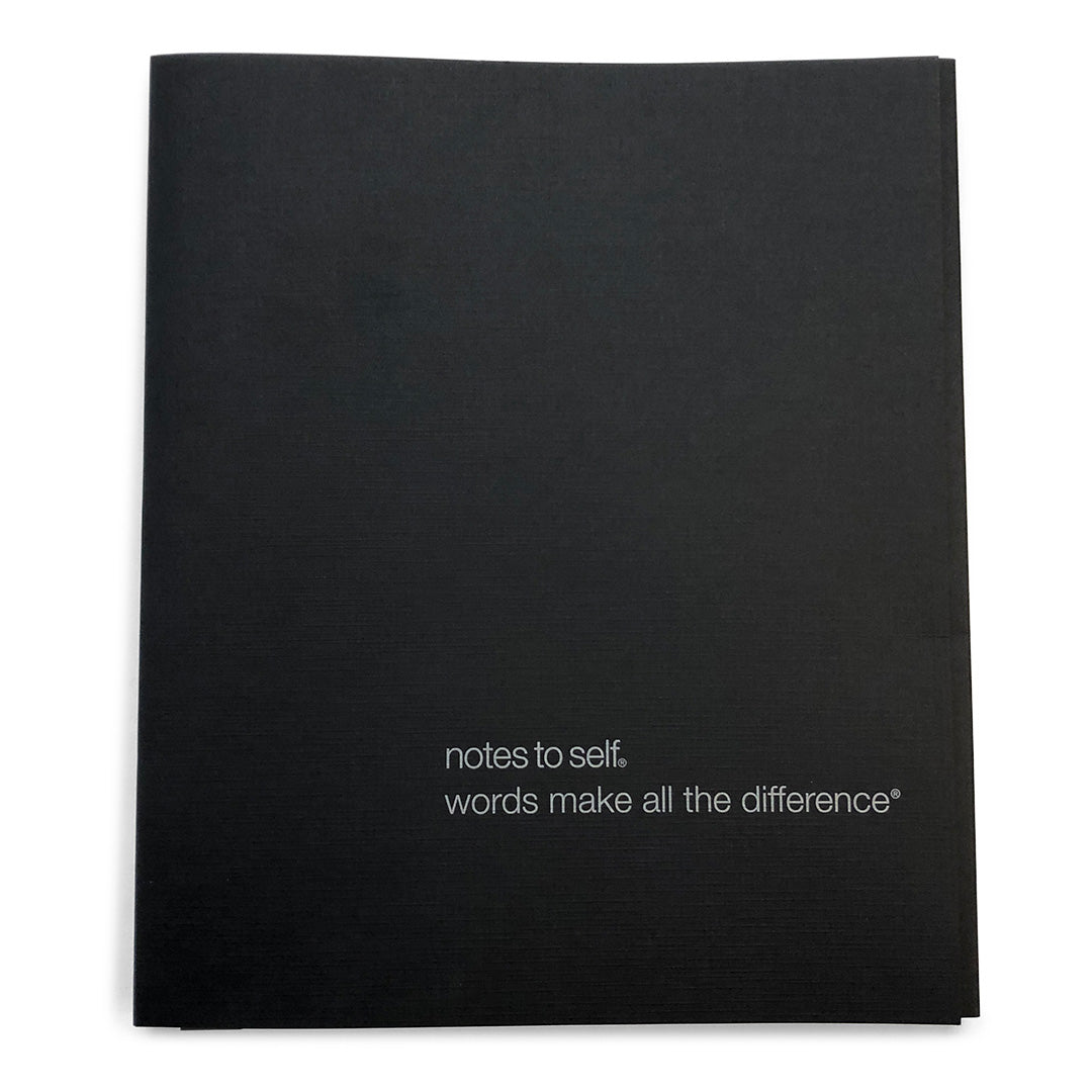 confidence notebook cover