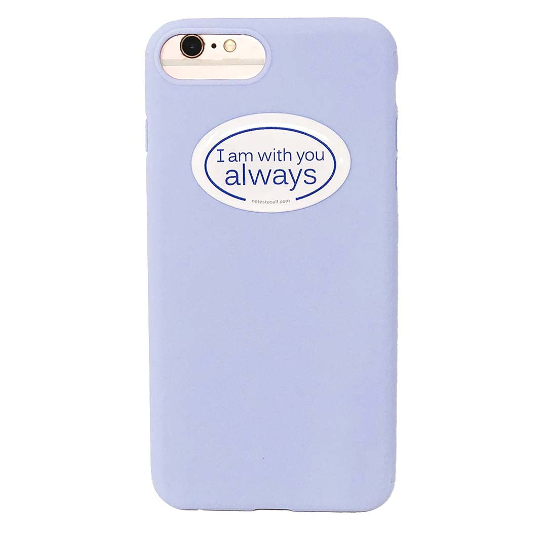 i am with you always sticker affirmations that stick puffy on phone case