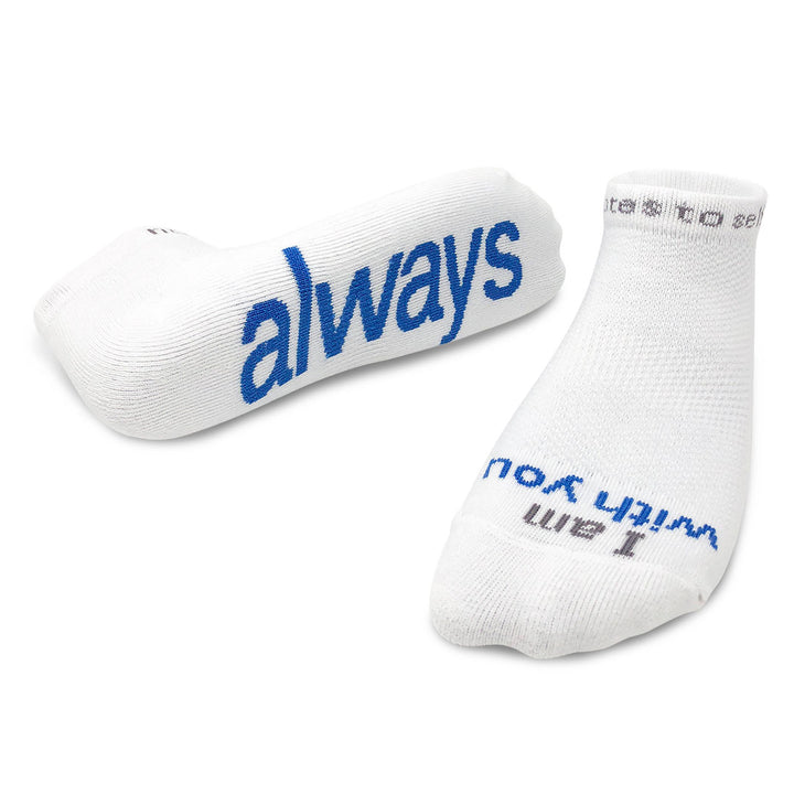 i am with you always white socks