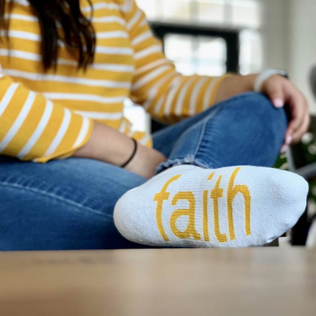 Walk by Faith Socks - Faith and Inspirational Socks for Women